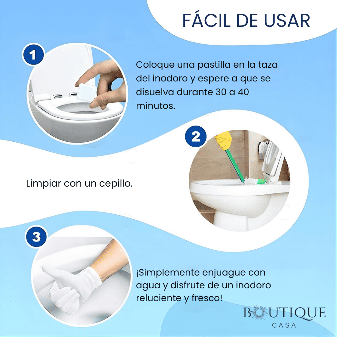 Kit de limpieza inodoro y tuberías | AutoClean™