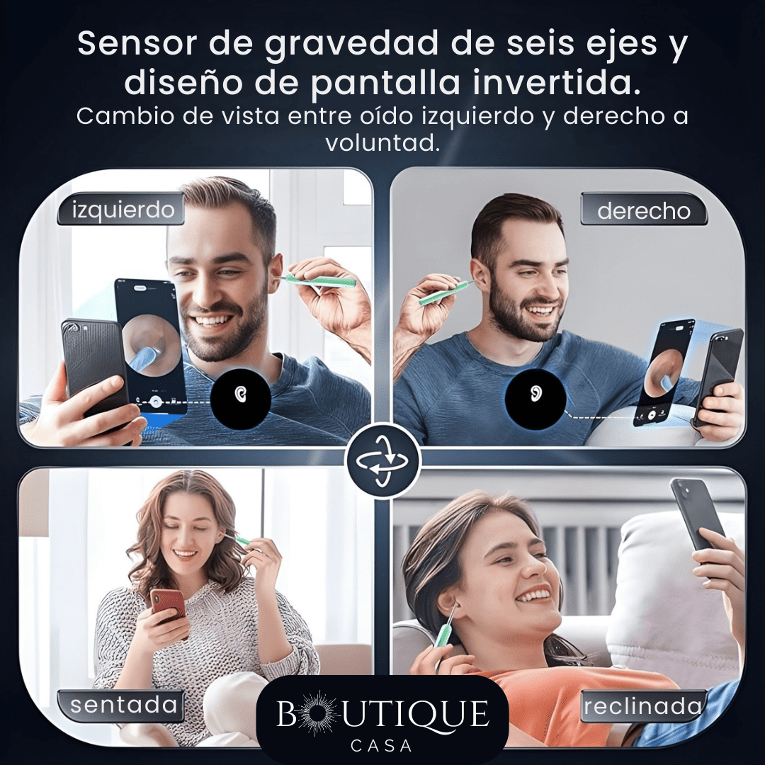 Limpiador Oídos con Cámara | VisualClean™