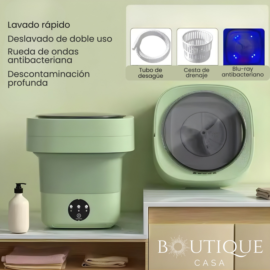 Mini Lavadora Plegable | MiniWash™