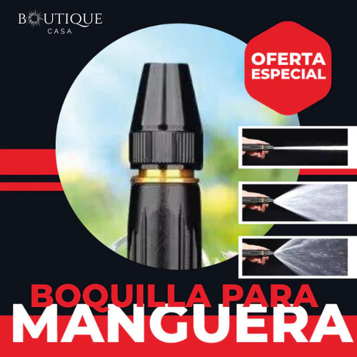 BOQUILLA PROPULSORA PARA MANGUERA 💧💦