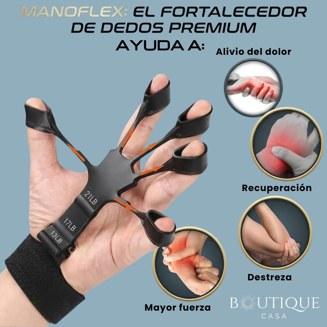 Ejercitador Muscular de Manos | ManoFlex™