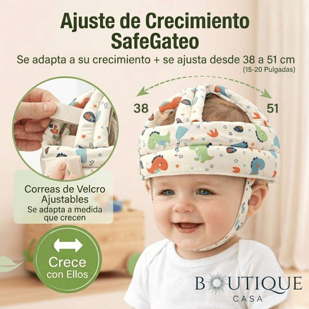 Casco Antigolpes para Bebés | SafeGateo™
