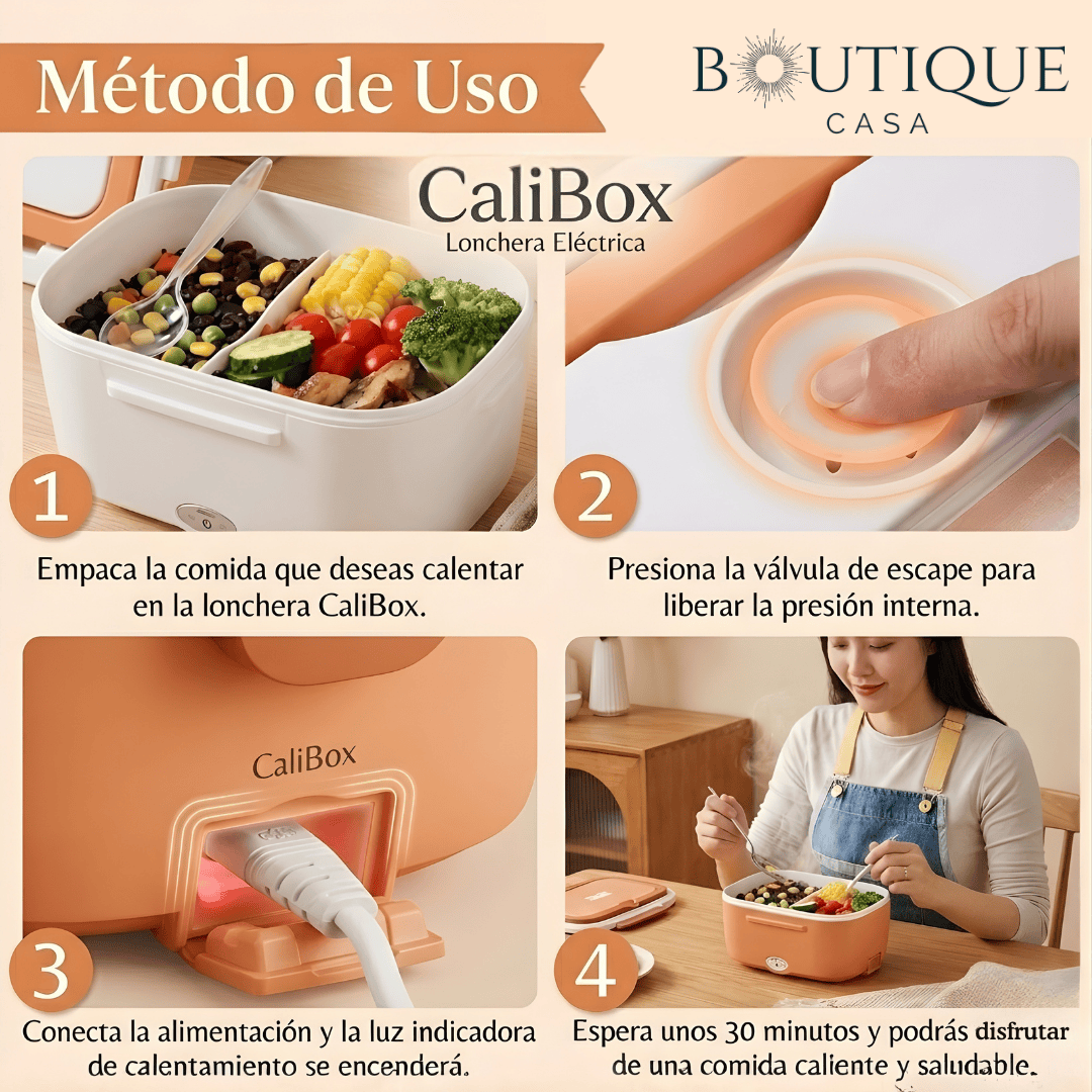 Lonchera Eléctrica Portátil | CaliBox™