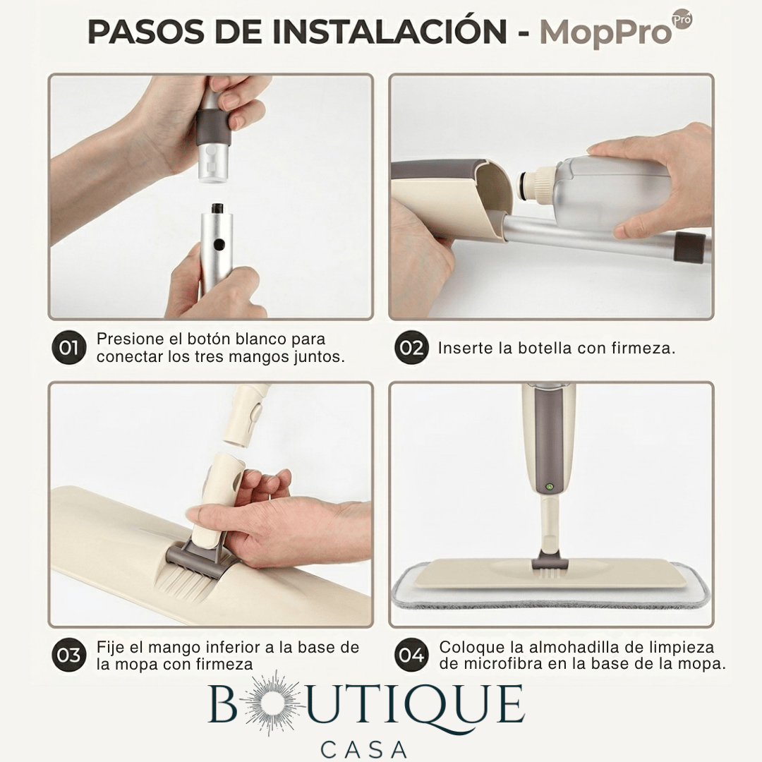 Trapeador Giratorio Multisuperficie | MopPro™