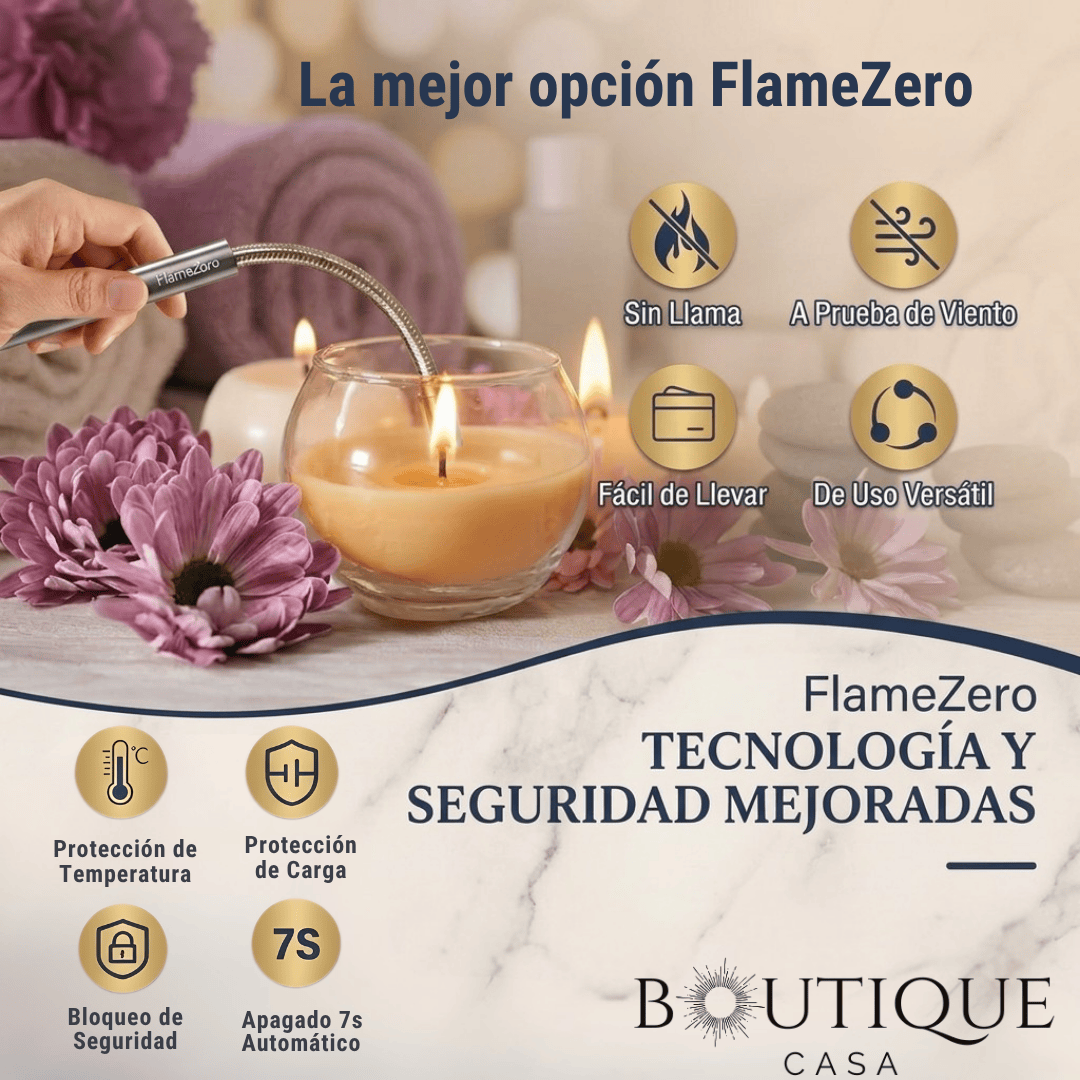 Encendedor Eléctrico Recargable | FlameZero™