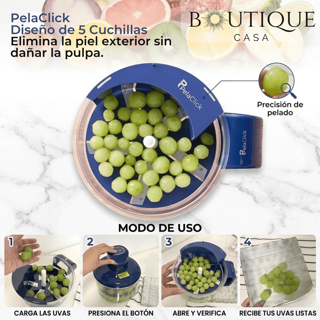 Peladora Eléctrica Automática | PelaClick™