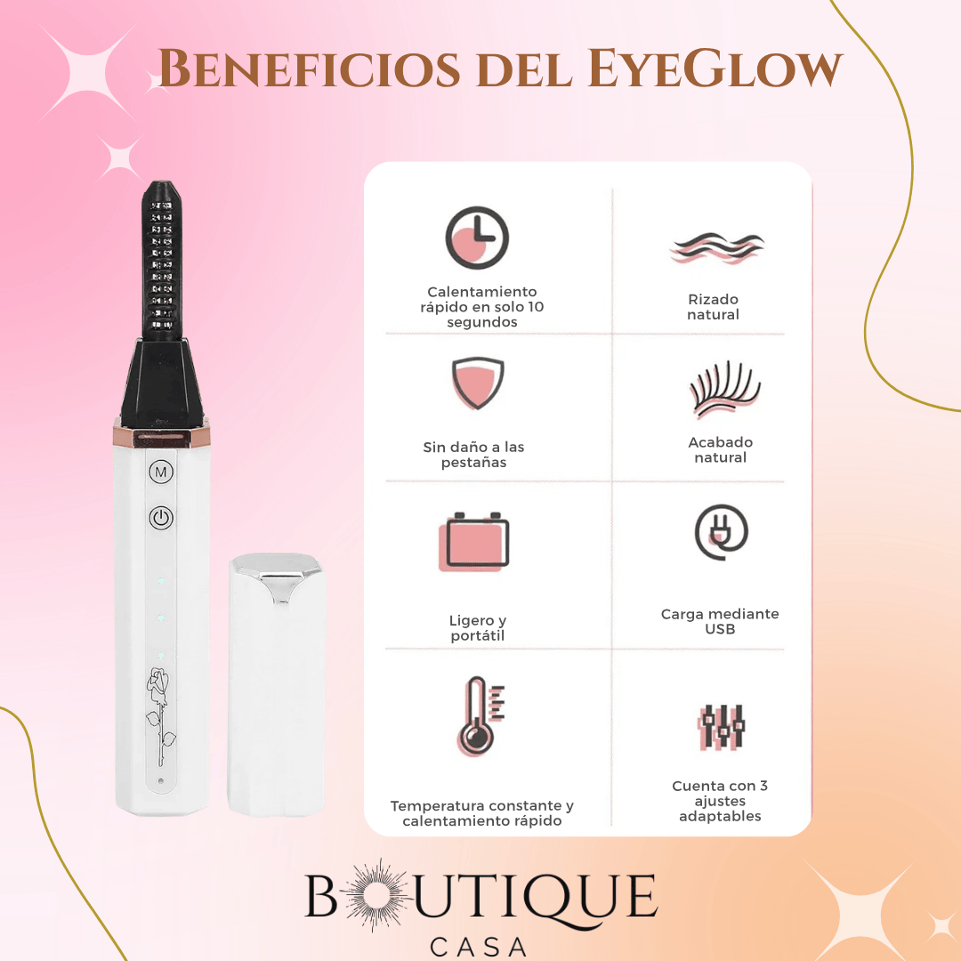Rizador de Pestañas Térmico | EyeGlow™