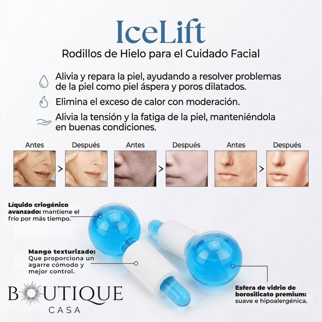 Masajeador Facial de Hielo | IceLift™