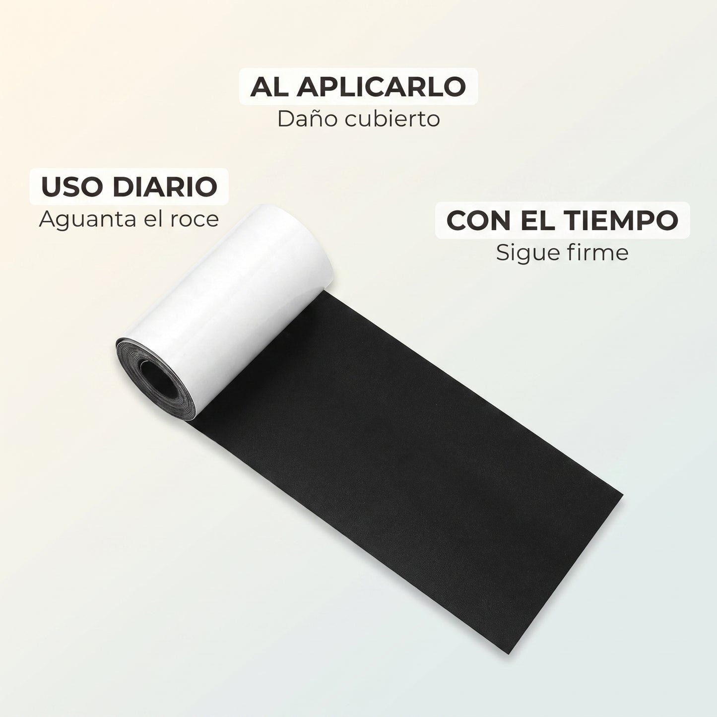 Cinta adhesiva de cuero – Repara sofás y asientos sin costura