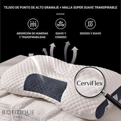 Pack 2 Almohadas Ortopédicas | CerviFlex™