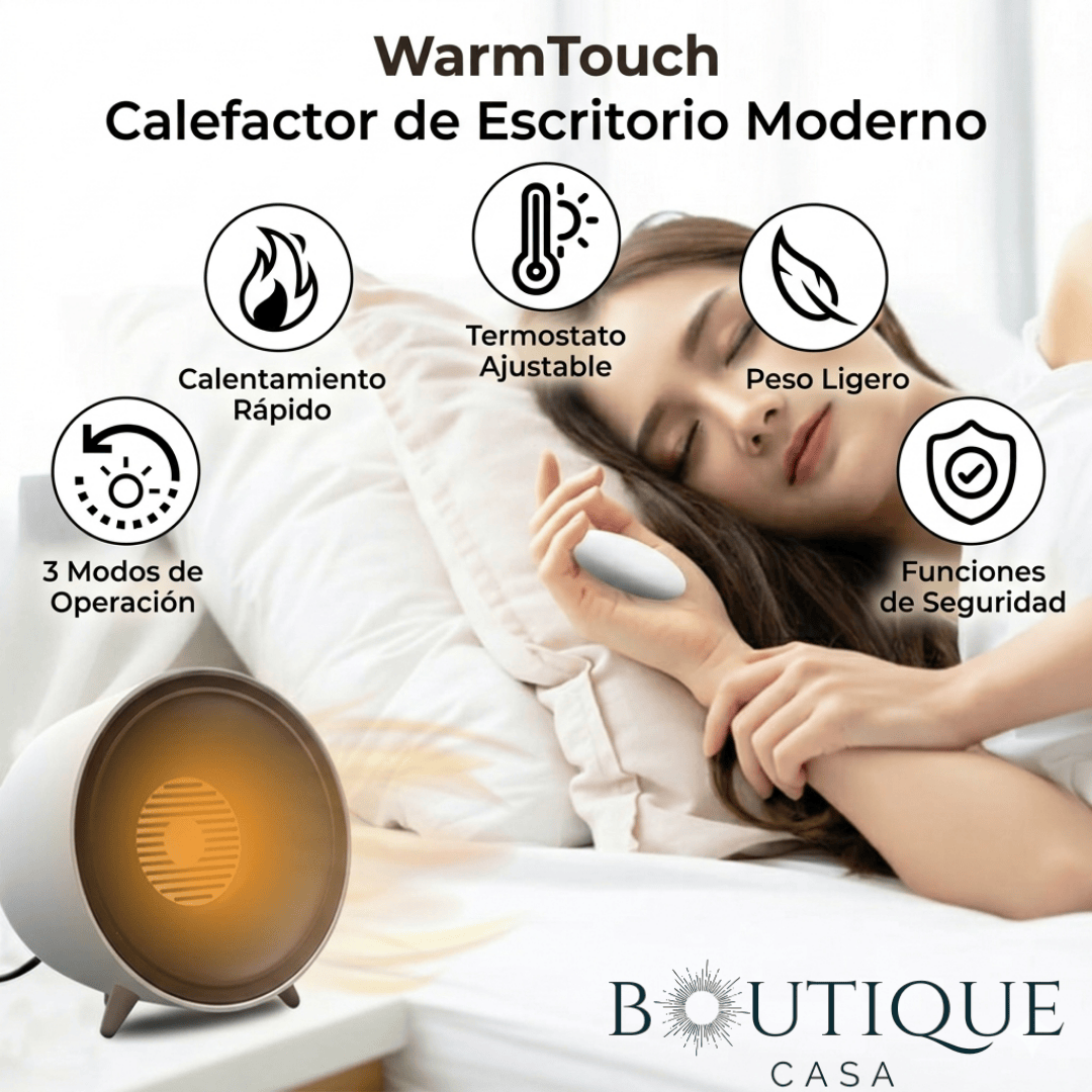 Mini Calefactor Portátil 2 en 1 | WarmTouch™