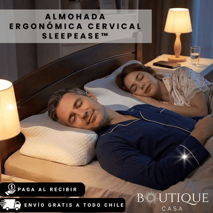 Almohada Ergonómica Cervical | SleepEase™
