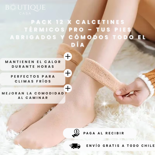 Pack 12 X Calcetines Térmicos ComfortPro