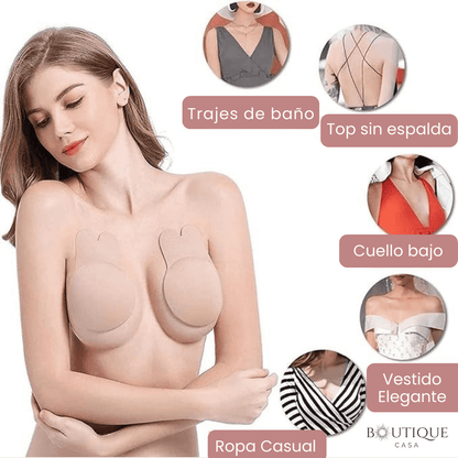 Push-Up Adhesivo Sin Tirantes | SecretSupport™