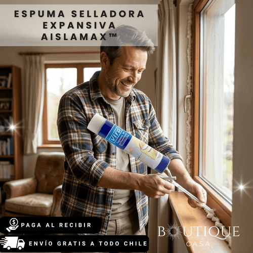 Espuma Selladora Expansiva | AislaMax™