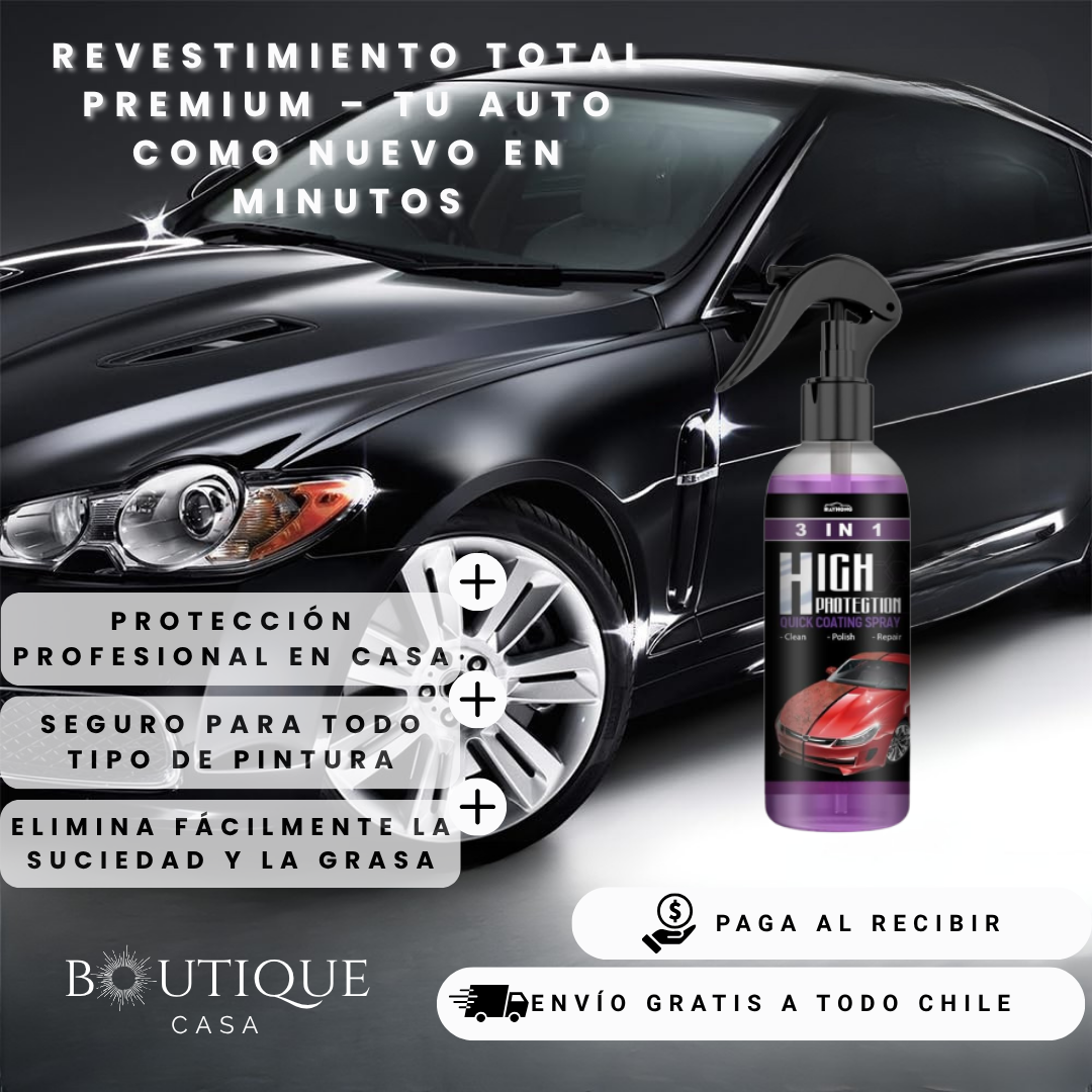 Revestimiento Total Premium  – Tu auto como nuevo en minutos