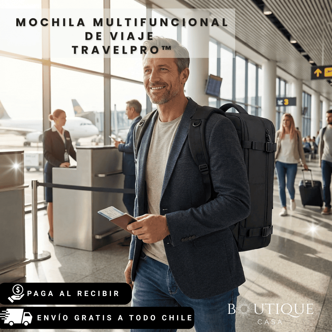 Mochila Multifuncional de Viaje | TravelPro™