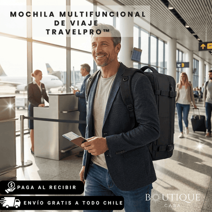 Mochila Multifuncional de Viaje | TravelPro™