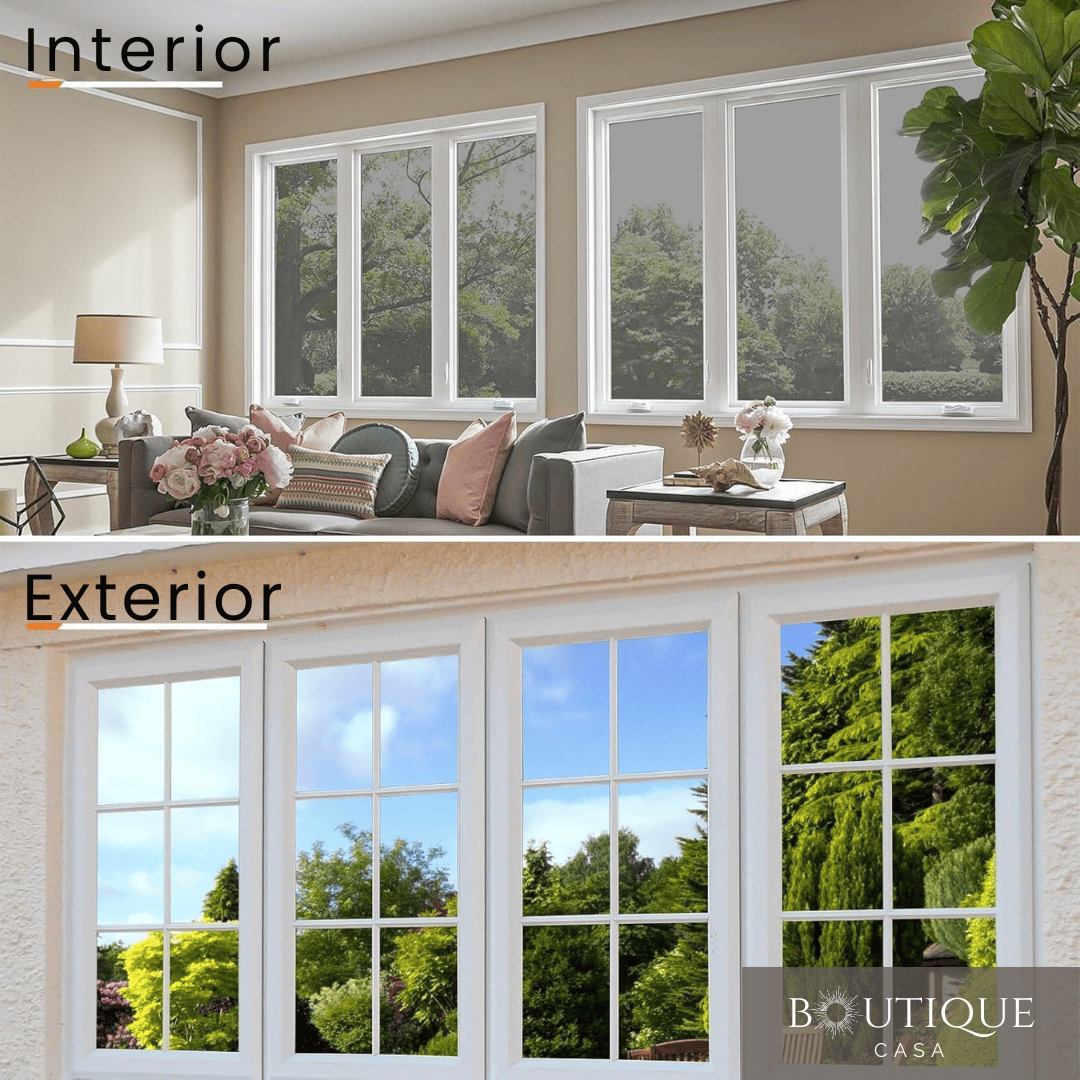Vinilo Efecto Espejo con Protección Térmica (5 Metros x 60 cm) | ReflectPro™