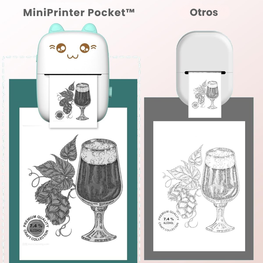 MiniPrinter Pocket™ | Impresora Portátil Térmica