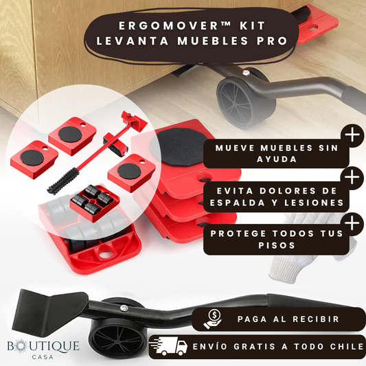 ErgoMover™ | Kit Levanta Muebles Pro
