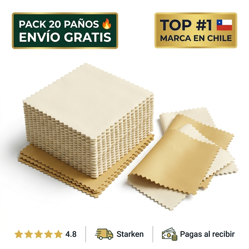 Paños para Limpiar y Pulir Joyas – Recupera el Brillo Original
