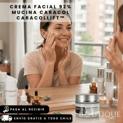 Crema Facial 92% Mucina Caracol | CaracolLift™