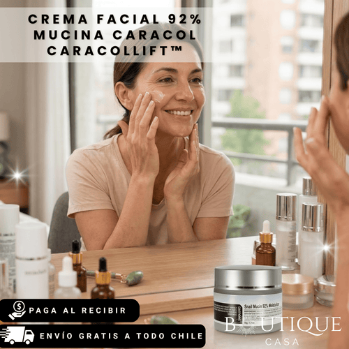 Crema Facial 92% Mucina Caracol | CaracolLift™