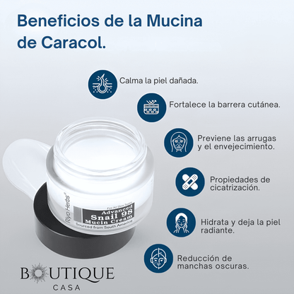 Crema Facial 92% Mucina Caracol | CaracolLift™