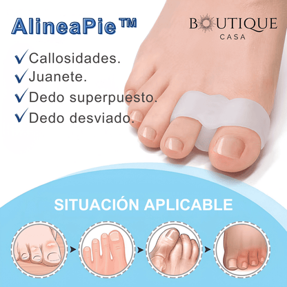 Pack 5 Separador Ortopédico de Juanetes | AlineaPie™
