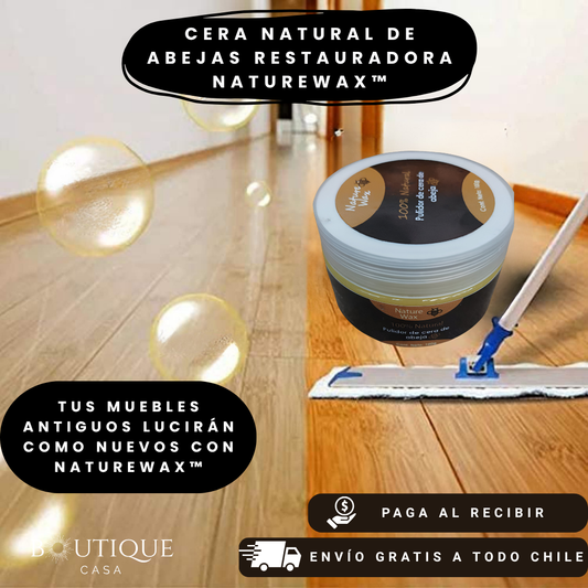 Cera Natural de Abejas Restauradora | NatureWax™