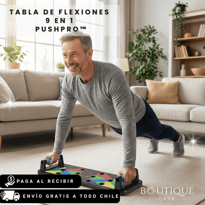 Tabla de Flexiones 9 en 1 | PushPro™