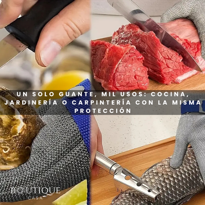 GUANTEDEACERO™ | Guante de malla metálica