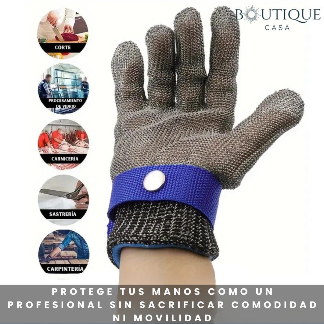 GUANTEDEACERO™ | Guante de malla metálica