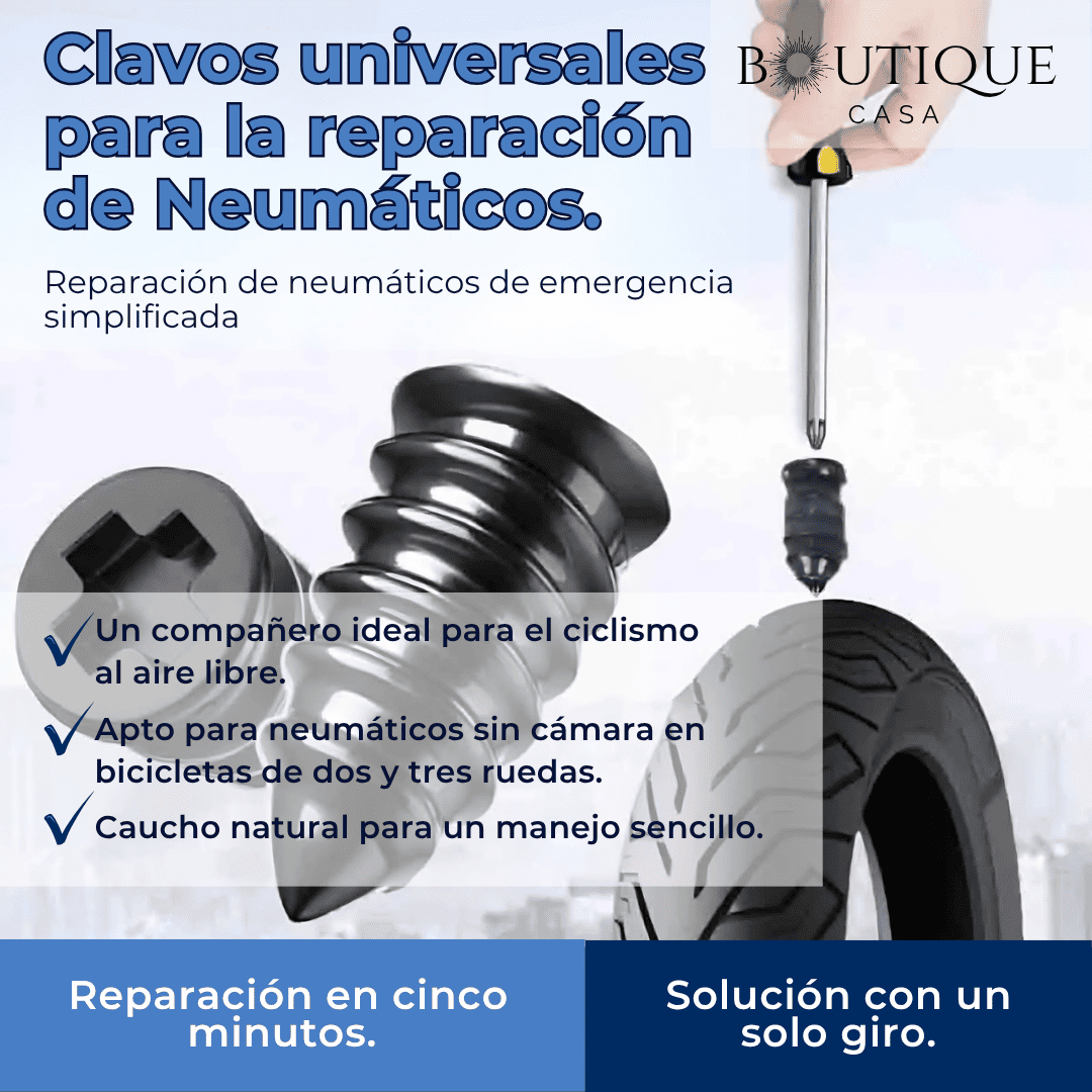Pack 10 Tornillos Reparación de Neumáticos | RepairPro™
