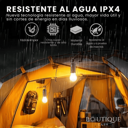 Ampolleta Solar Portátil | SolarLight™