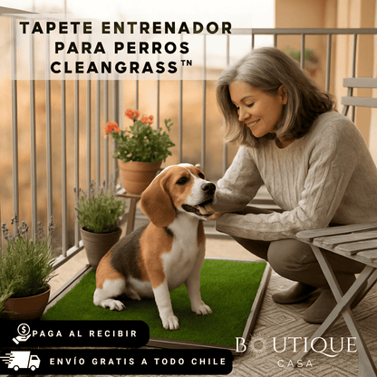 Tapete Entrenador para Perros | CleanGrass™