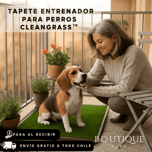 Tapete Entrenador para Perros | CleanGrass™