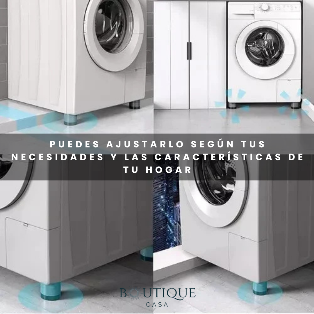 Soporte Anti Vibraciones x 4 Unidades | PisoSeguro™