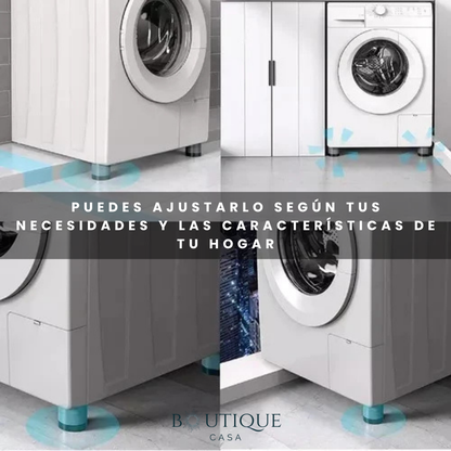 Soporte Anti Vibraciones x 4 Unidades | PisoSeguro™