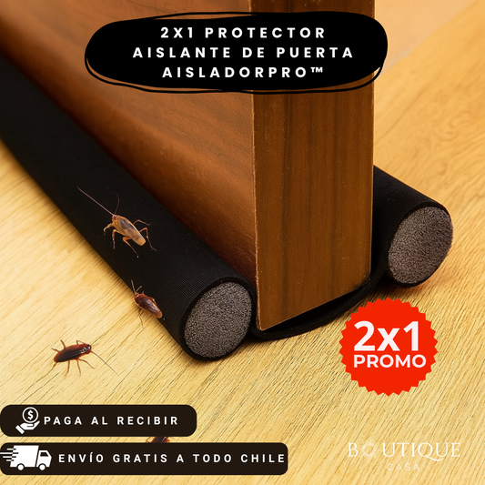 2X1 Protector Aislante de Puerta | AisladorPro™
