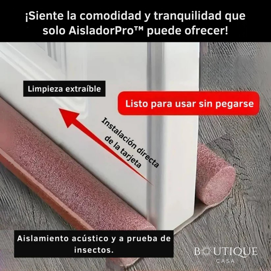 2X1 Protector Aislante de Puerta | AisladorPro™