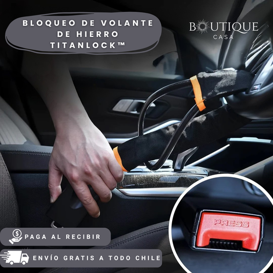Bloqueo de Volante de Hierro | TitanLock™