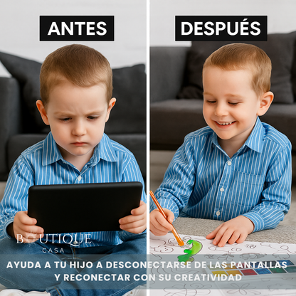 Gran Rollo para colorear infantil | PintaFun™