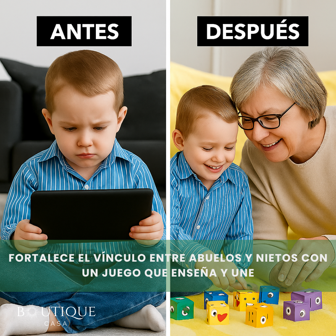 Juego Montessori Cambia Caritas con Campana | MenteFeliz™