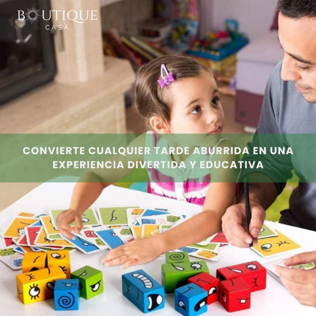Juego Montessori Cambia Caritas con Campana | MenteFeliz™