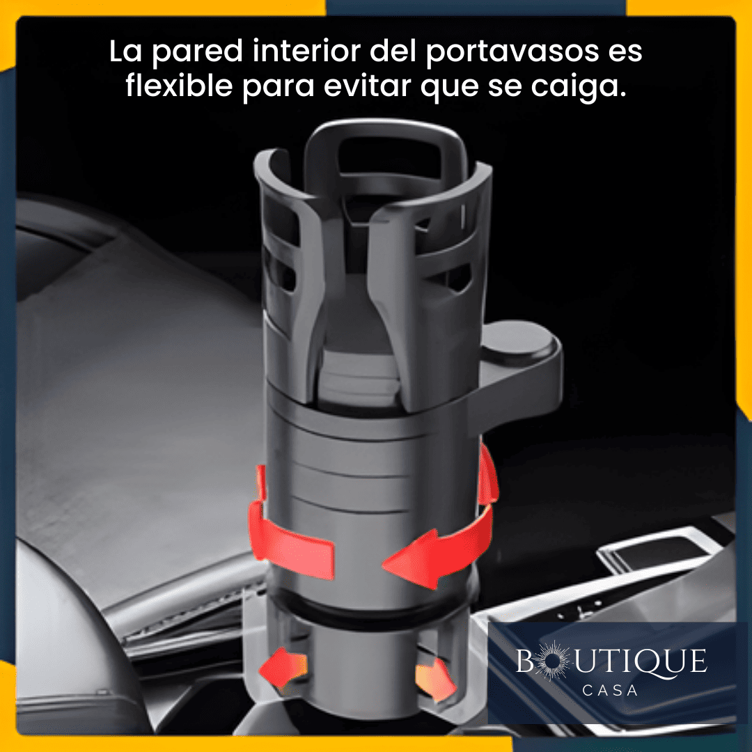 Portavasos Estabilizador Ajustable | CupSafe™