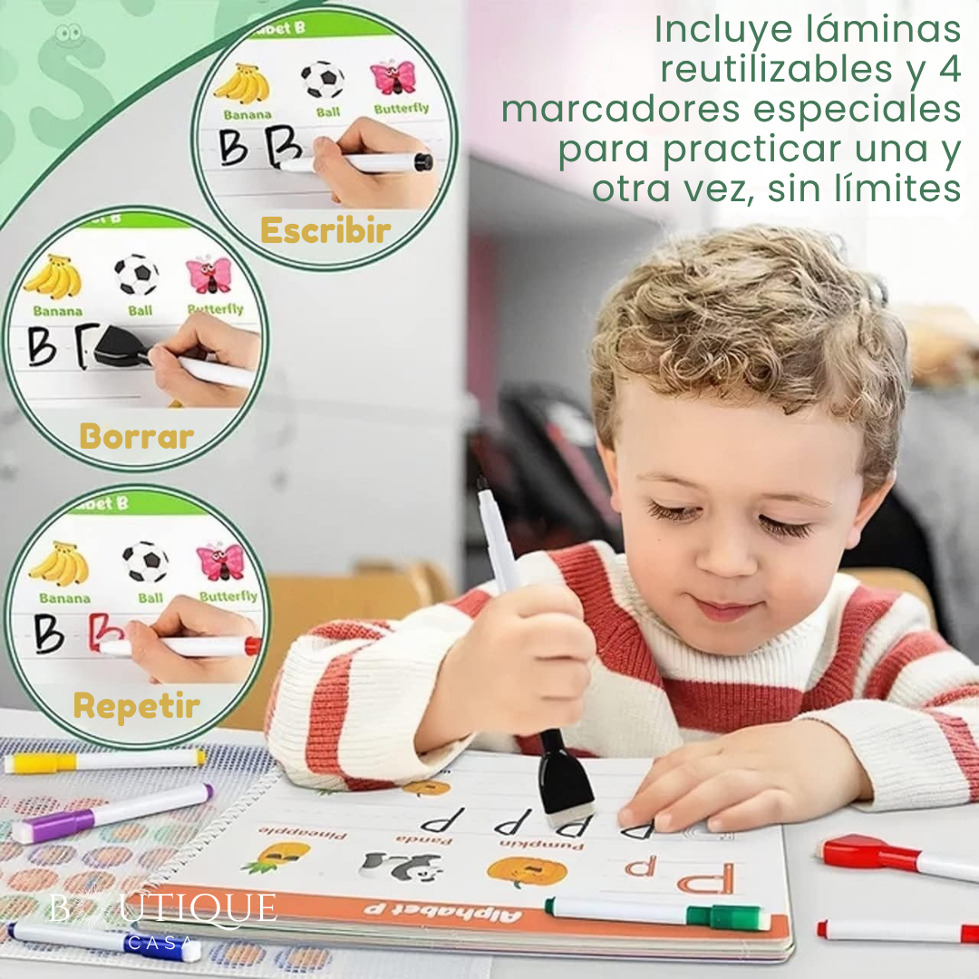 Cuaderno Mágico Montessori | ConcentraKids™