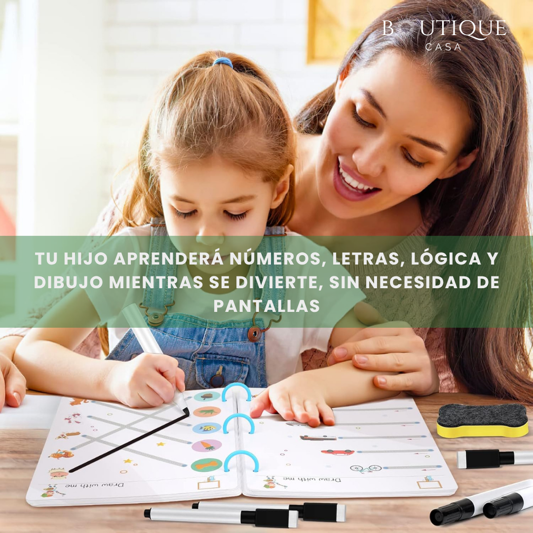 Cuaderno Mágico Montessori | ConcentraKids™