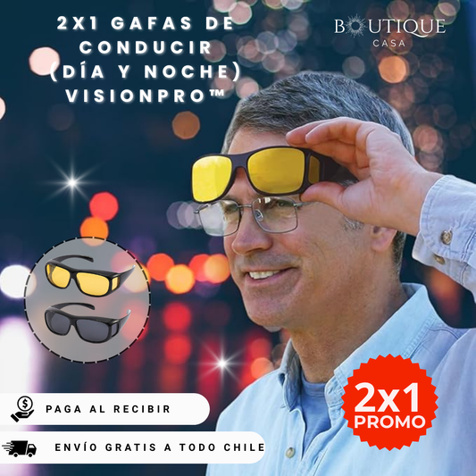 2X1 Gafas de Conducir | VisionPro™